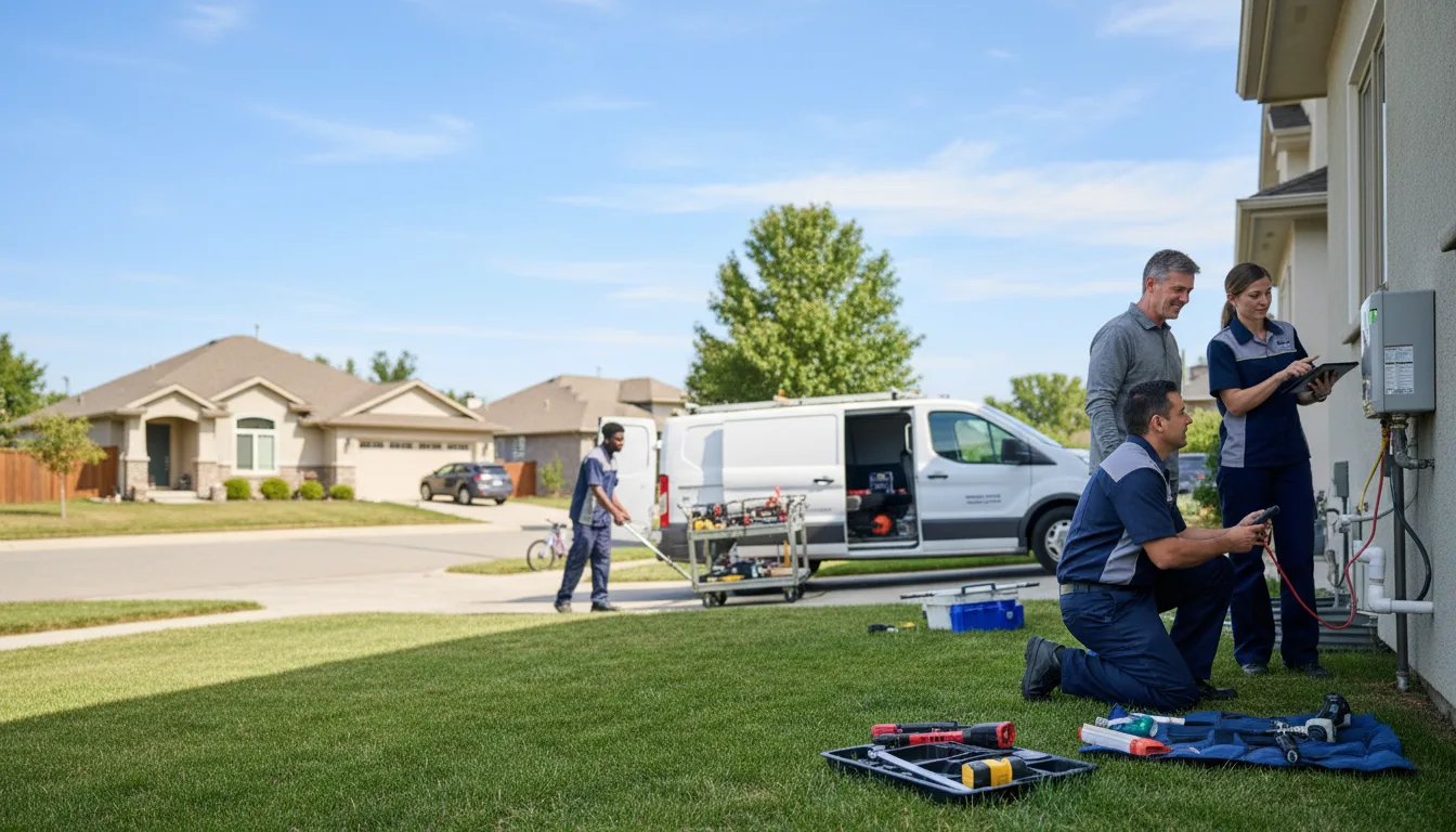 Tankless water heater service in Burns Flat, OK